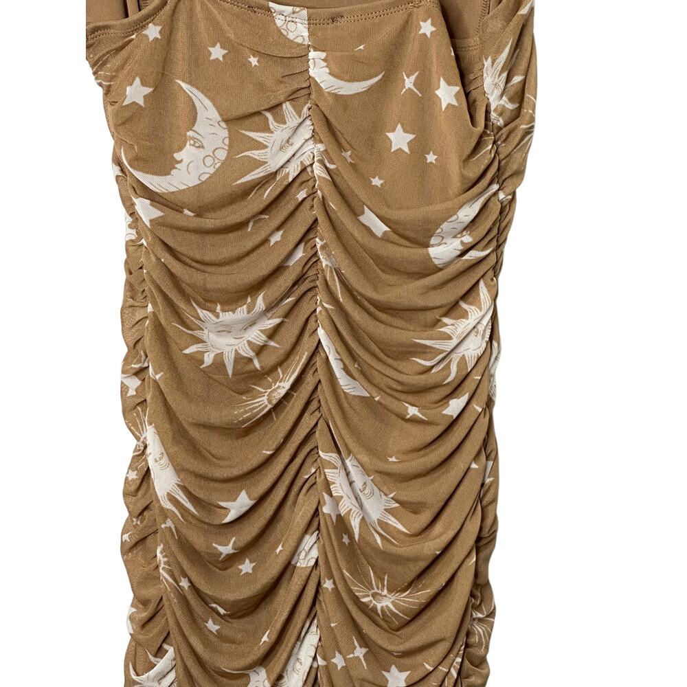 Forever 21 Celestial Print Cami Mini Dress Women's Small - Picture 5 of 10
